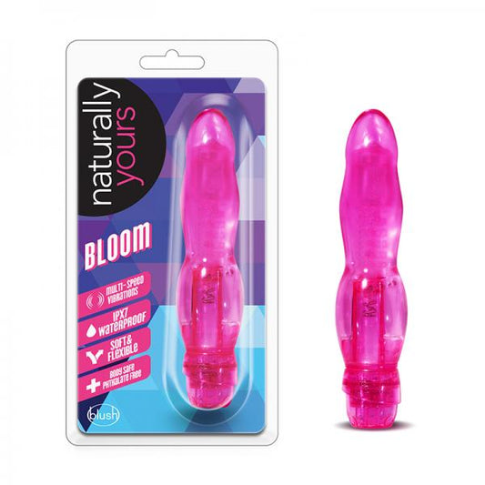 Naturally Yours Bloom Flexible Vibrator - Pink - Secret Garden