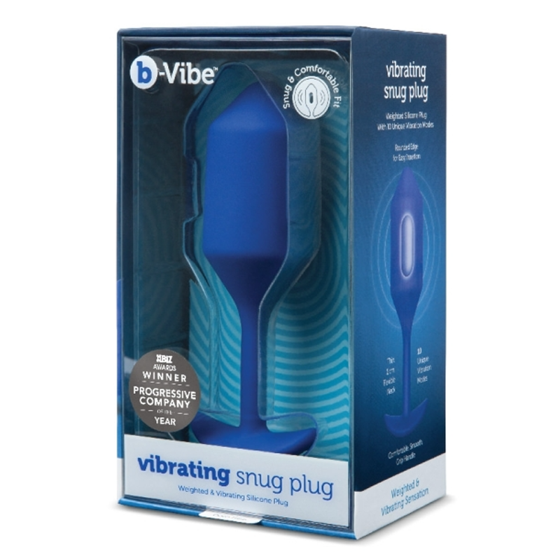 VIBRATING SNUG PLUG 4 | NAVY