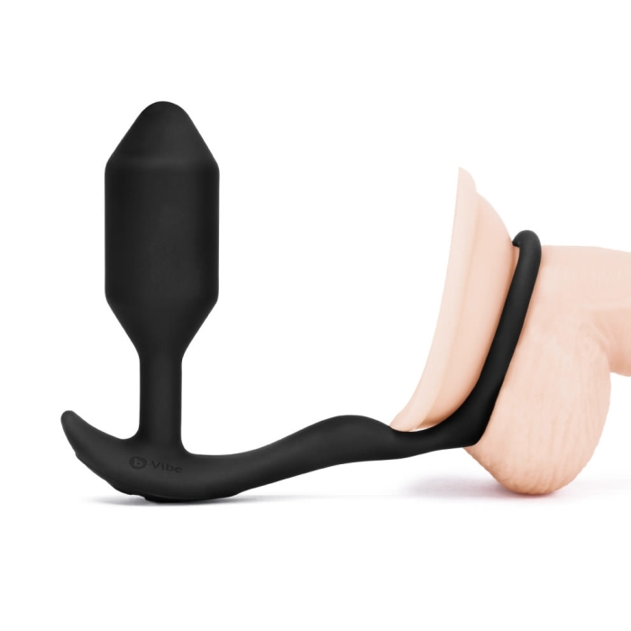 VIBRATING SNUG & TUG | M | BLACK