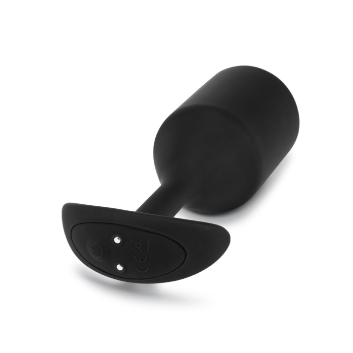 VIBRATING SNUG PLUG | XXL | BLACK