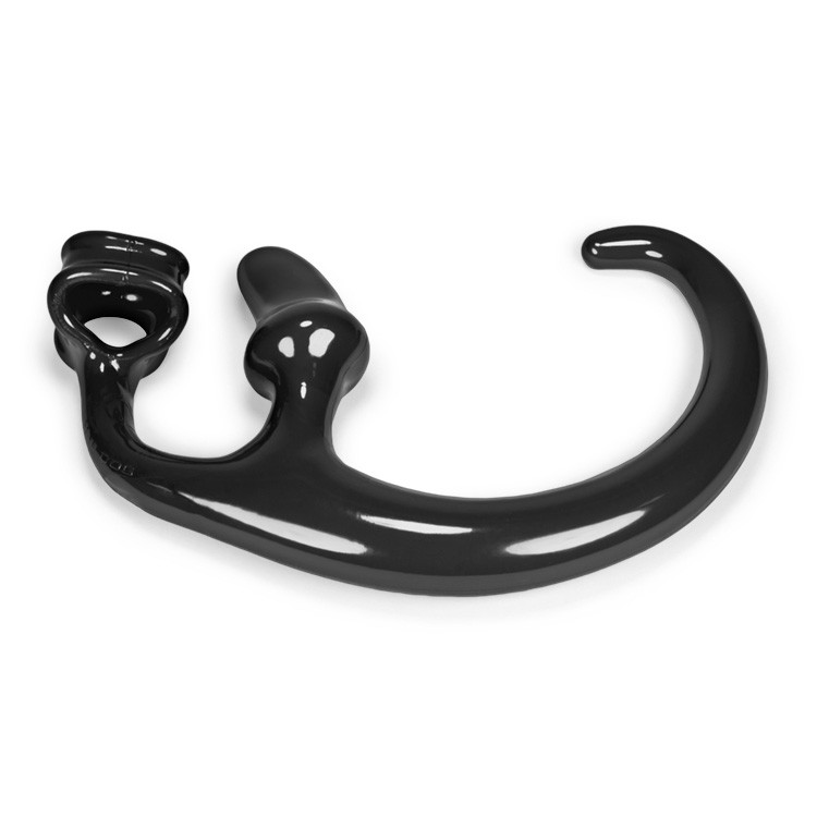 ALIEN TAIL, butt plug + sling, BLACK