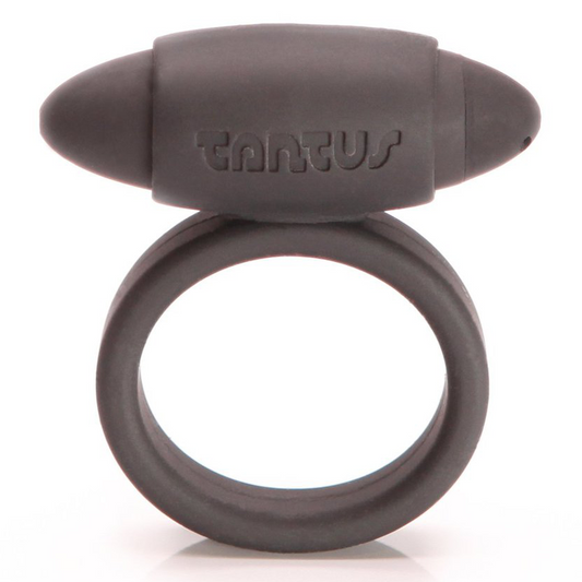 Vibrating Super Soft Cock Ring Black